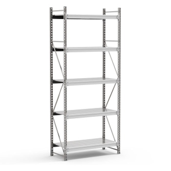 Стеллаж среднегрузовой оцинкованный SGR-V-Zn 1885-3,0